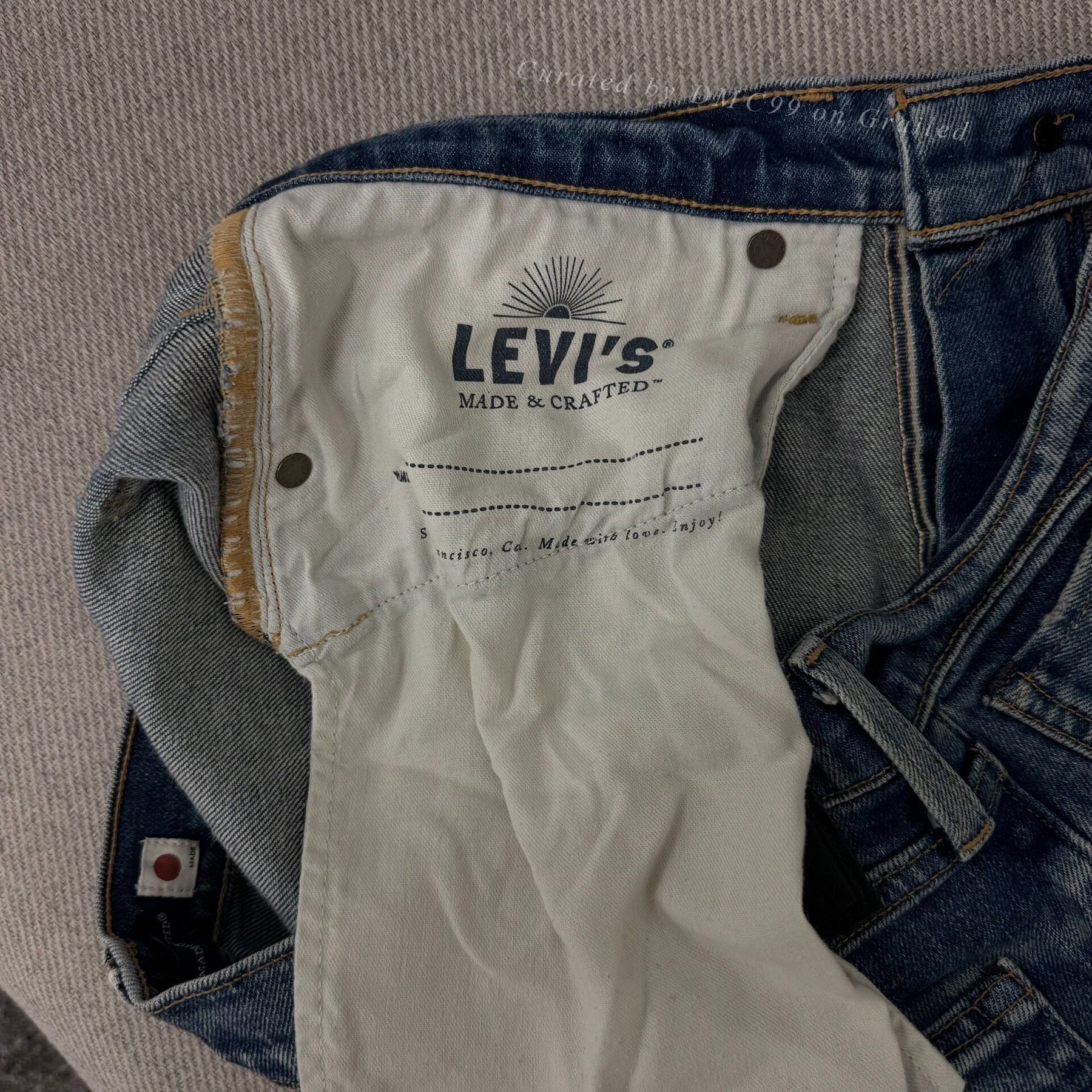 Levi's 502 Taper Jeans Made in Japan