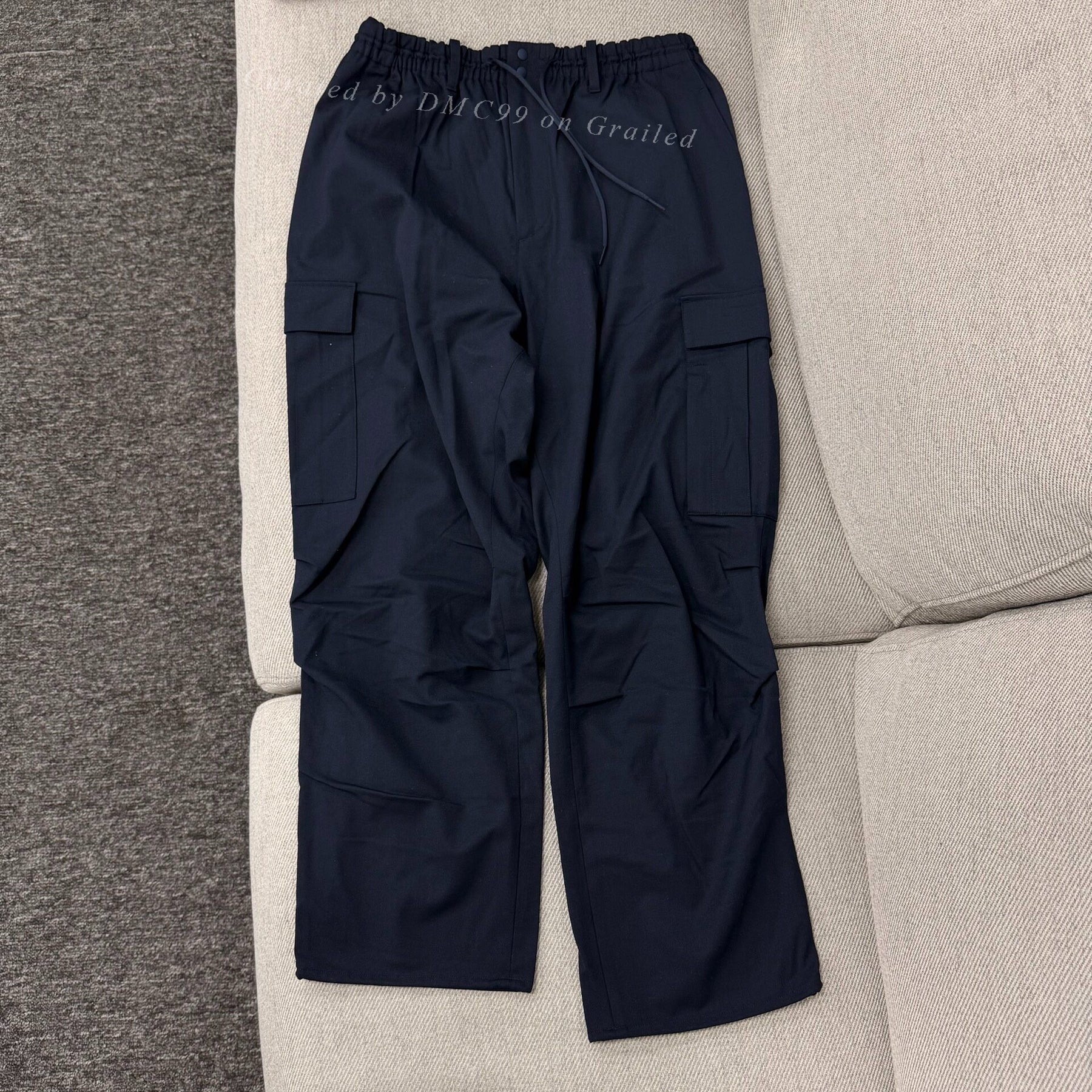 Y-3 Wool Blend Cargo Pants