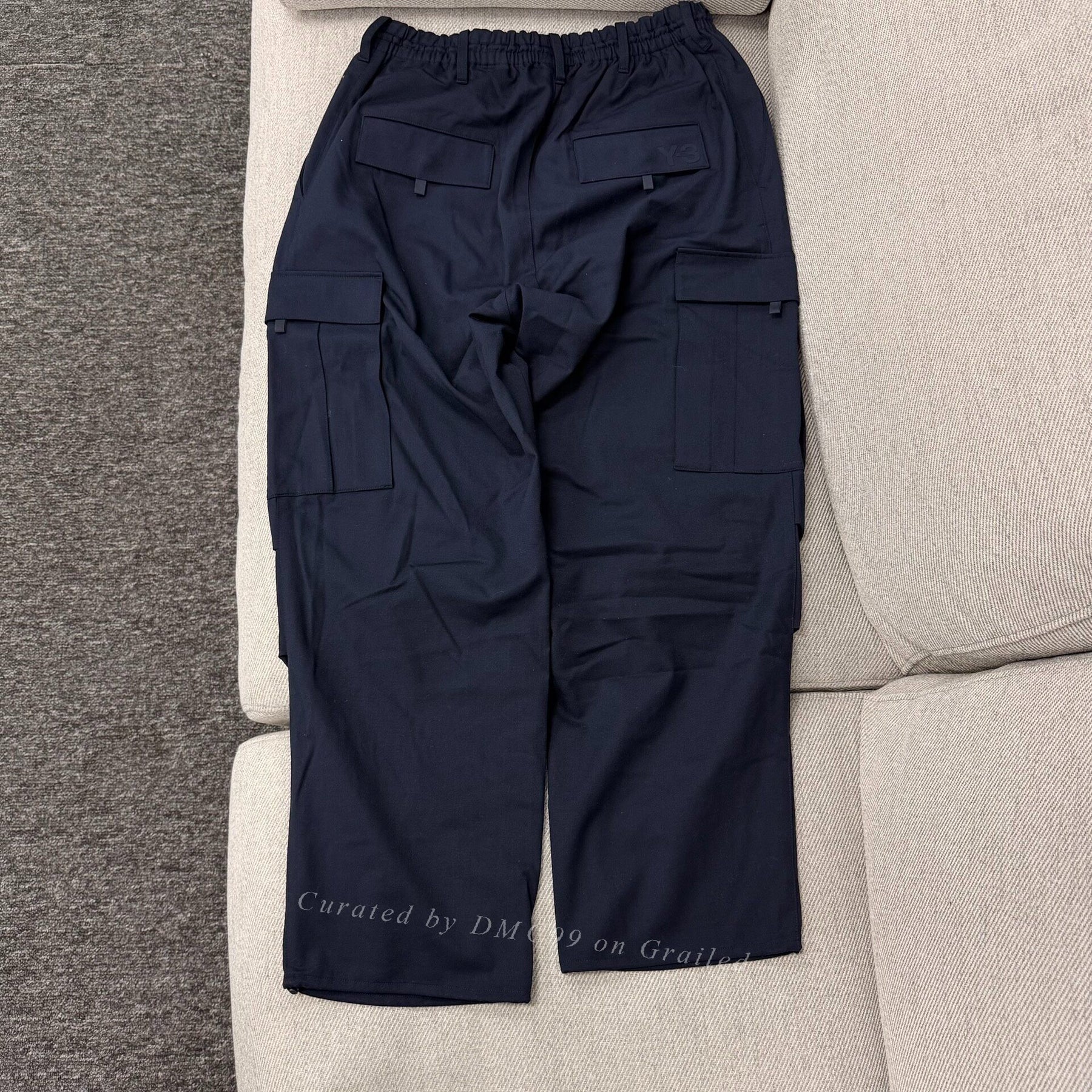 Y-3 Wool Blend Cargo Pants