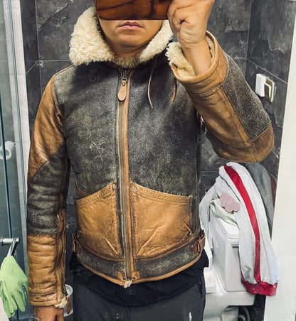 Ralph Lauren Double RL Vintage B3 Shearling Jacket