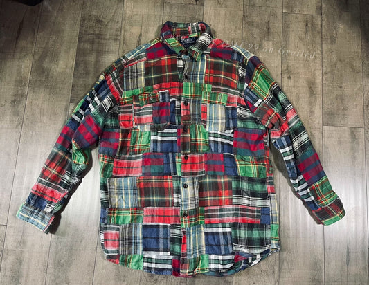 Rare Vintage Ralph Lauren Patchwork Jacket