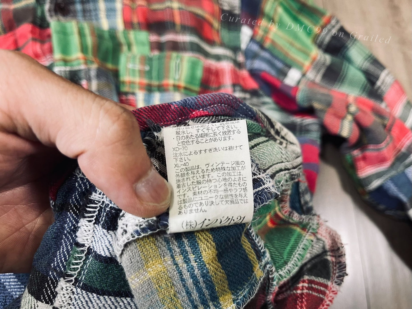 Rare Vintage Ralph Lauren Patchwork Jacket