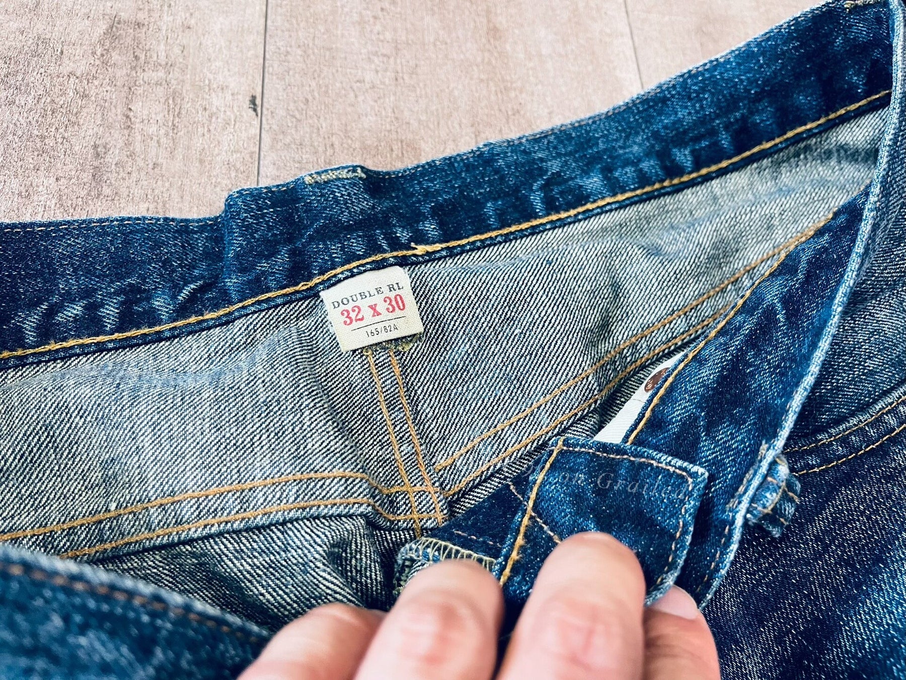 Double RL Vintage Washed Jeans