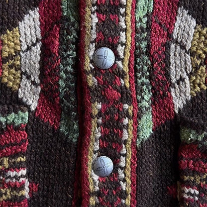 RRL 2022 Shawl Collar Indian Sweater Cardigan