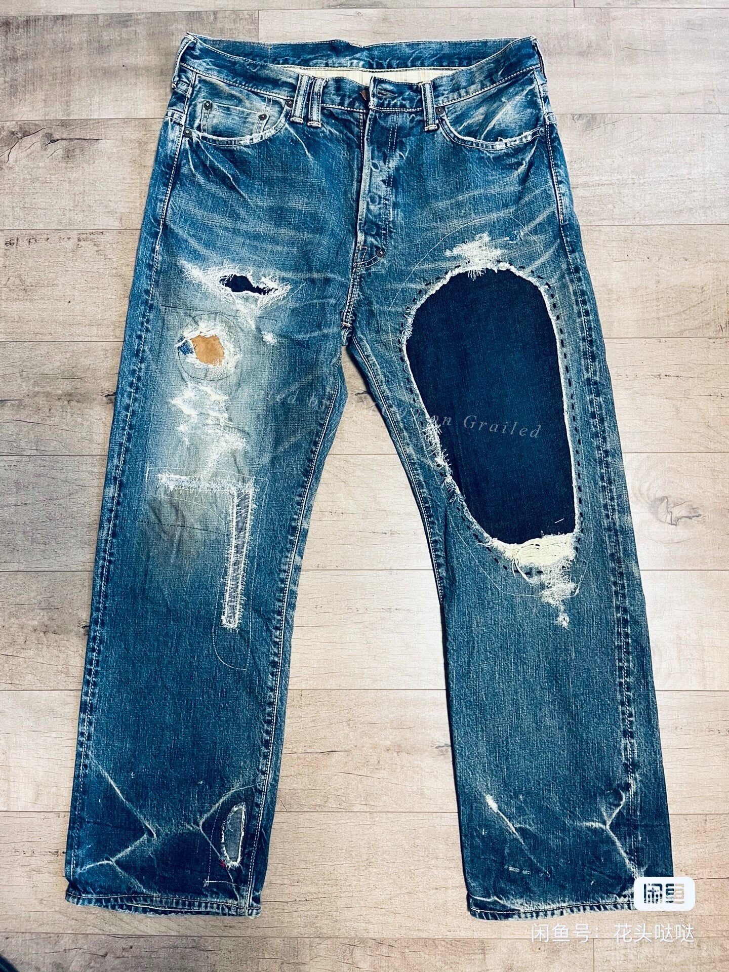 Double RL Anachronorm Indigo Washed Jeans