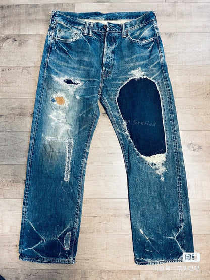 Double RL Anachronorm Indigo Washed Jeans