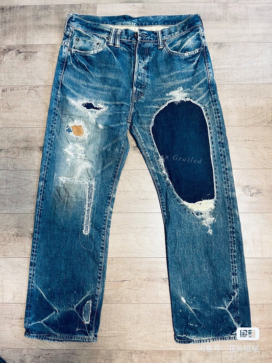 Double RL Anachronorm Indigo Washed Jeans