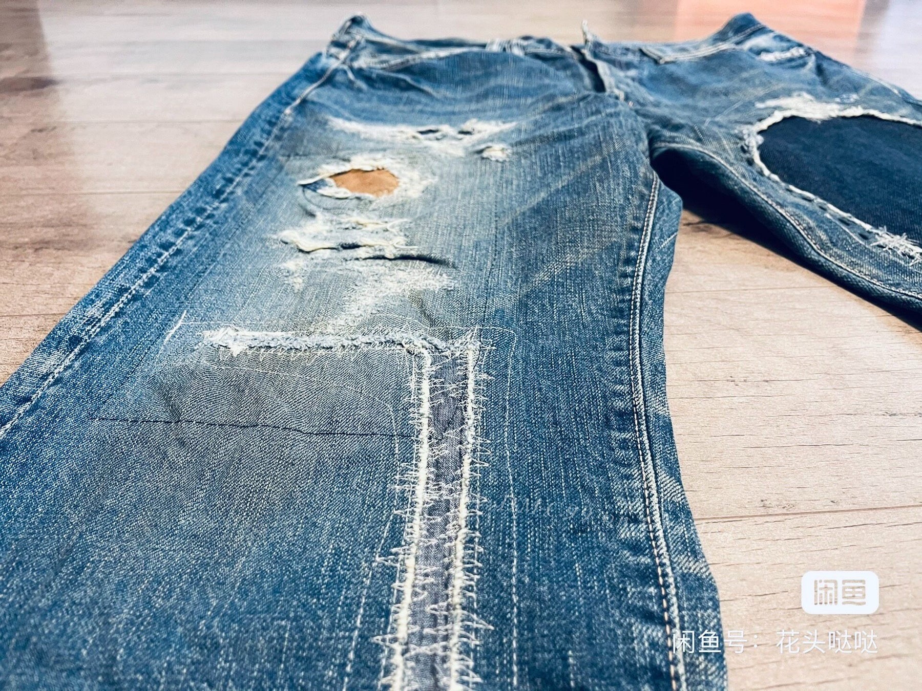 Double RL Anachronorm Indigo Washed Jeans