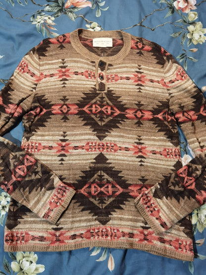 RRL Navajo Southwest Knit Sweater