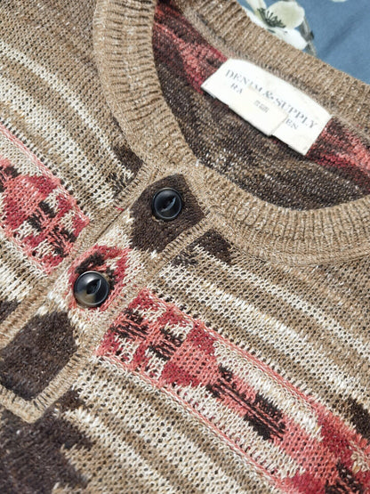 RRL Navajo Southwest Knit Sweater