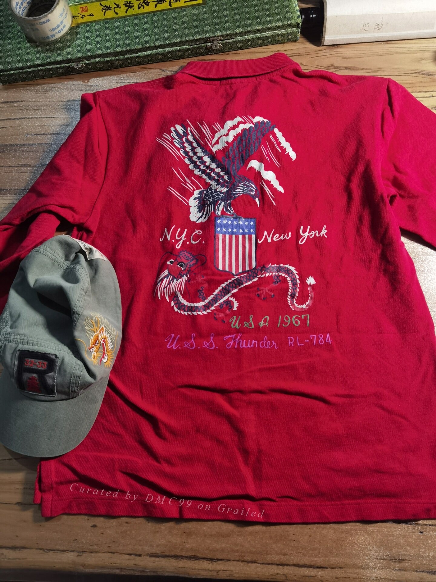 Ralph Lauren Vintage Dragon Eagle Tee