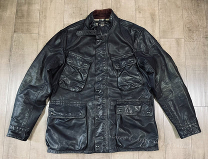 RRL Six-Pocket Leather Jacket