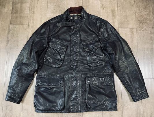 RRL Six-Pocket Leather Jacket
