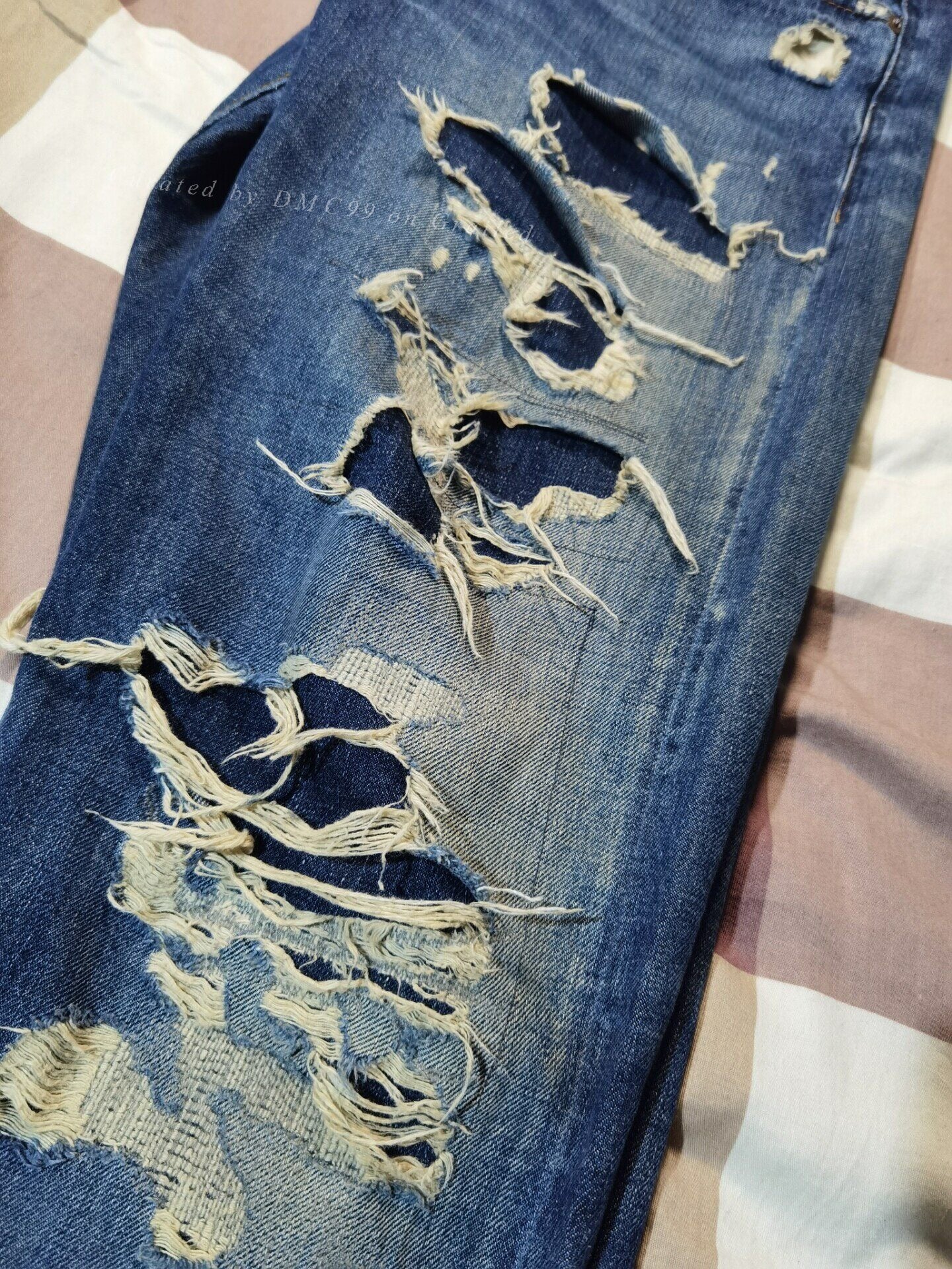 Ralph Lauren Denim&Supply Extreme Distressed Jeans