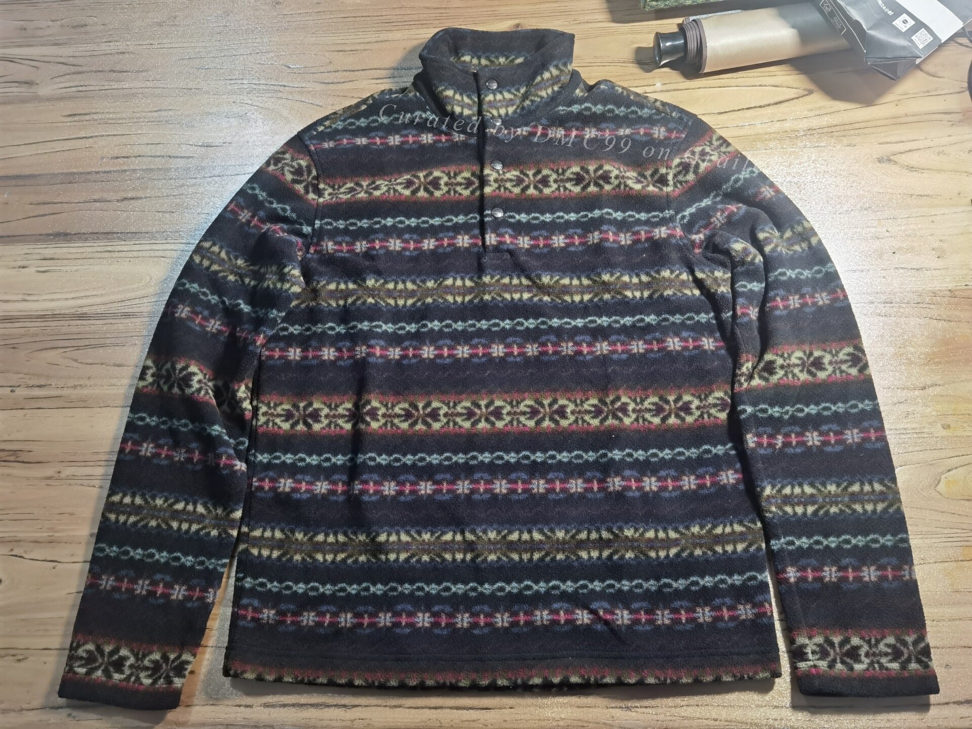 RRL Navajo Fleece Pullover Coat