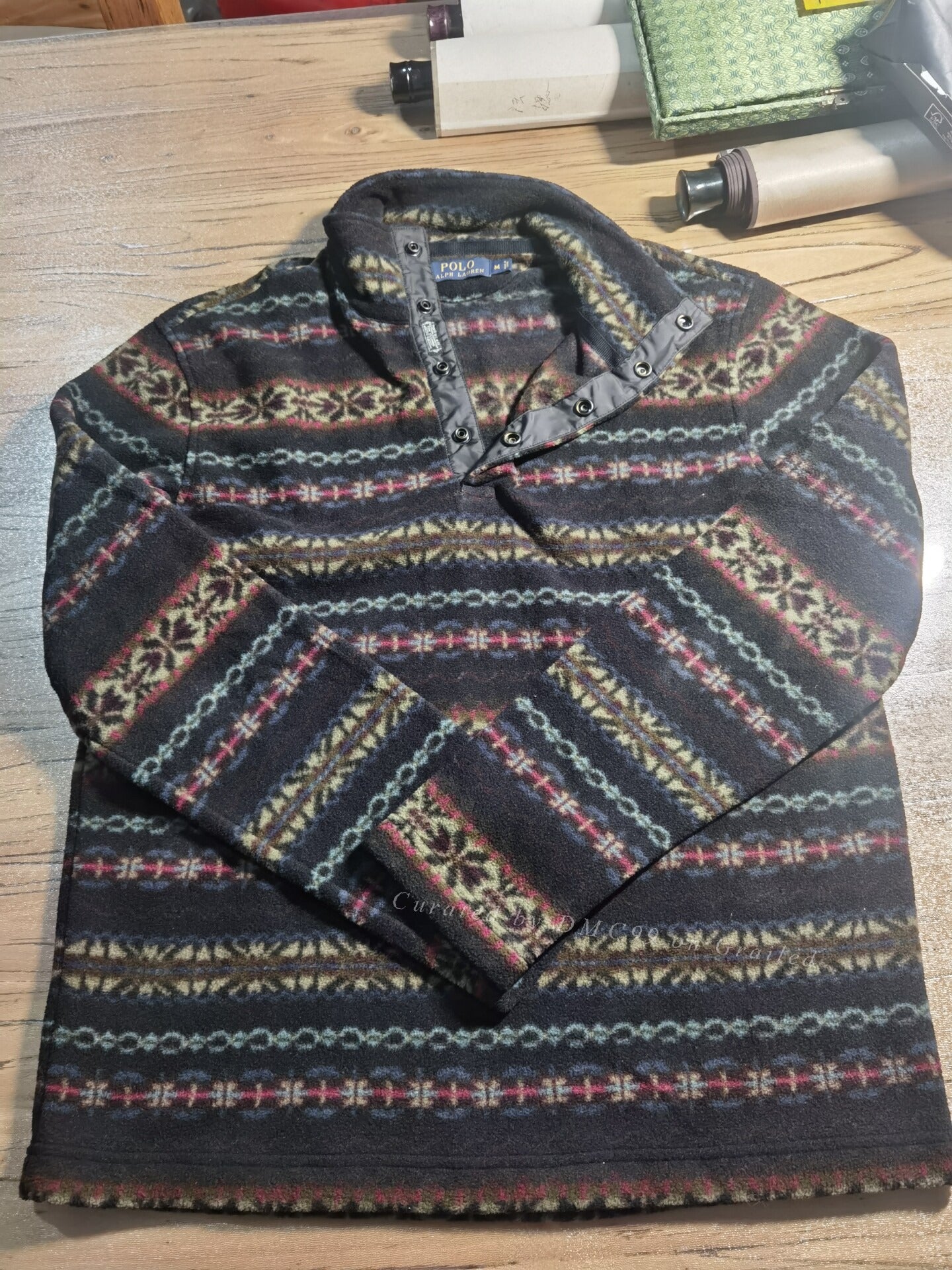 RRL Navajo Fleece Pullover Coat