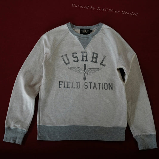 RRL Early Field Station Vintage Sweatshirt