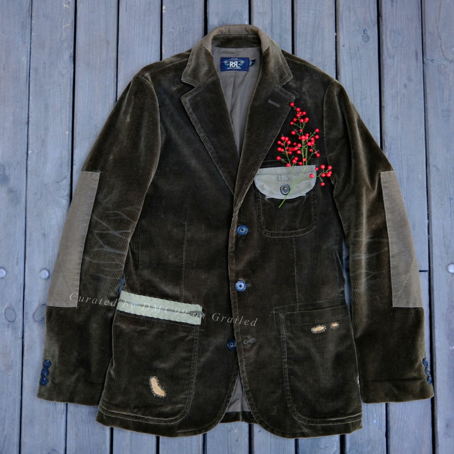 RRL Remake Boro Corduroy Blazer