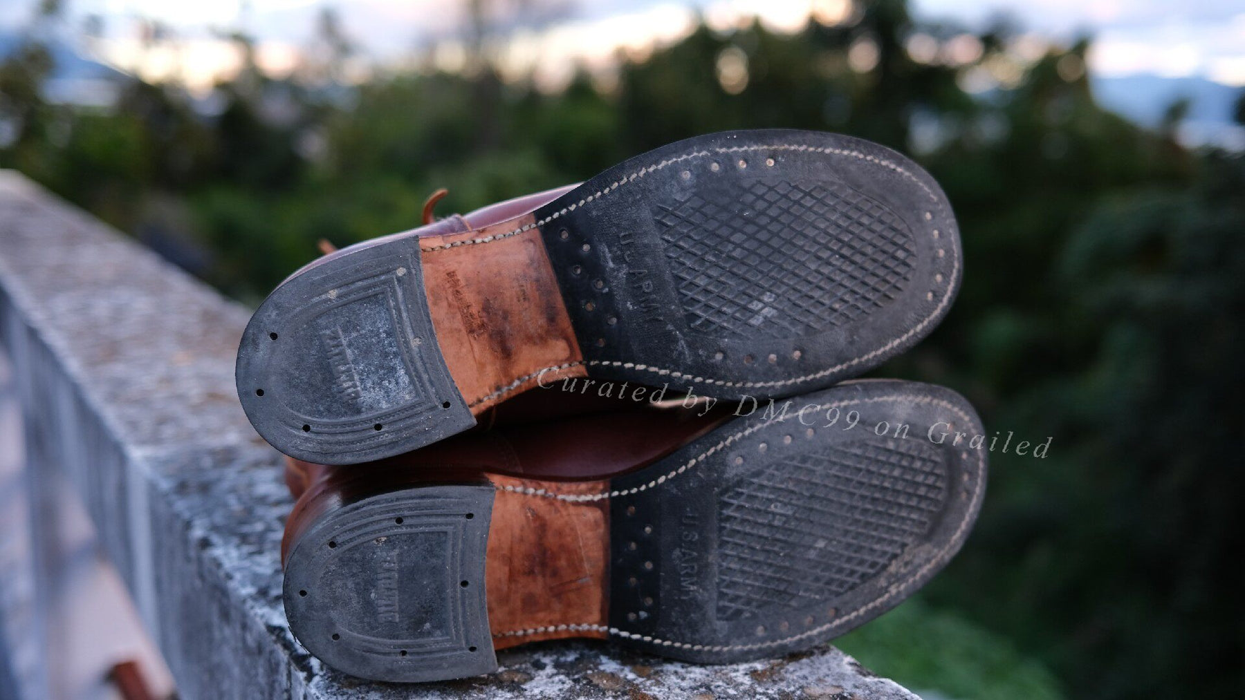 AT LAST&co Timeworn Engineer Boots