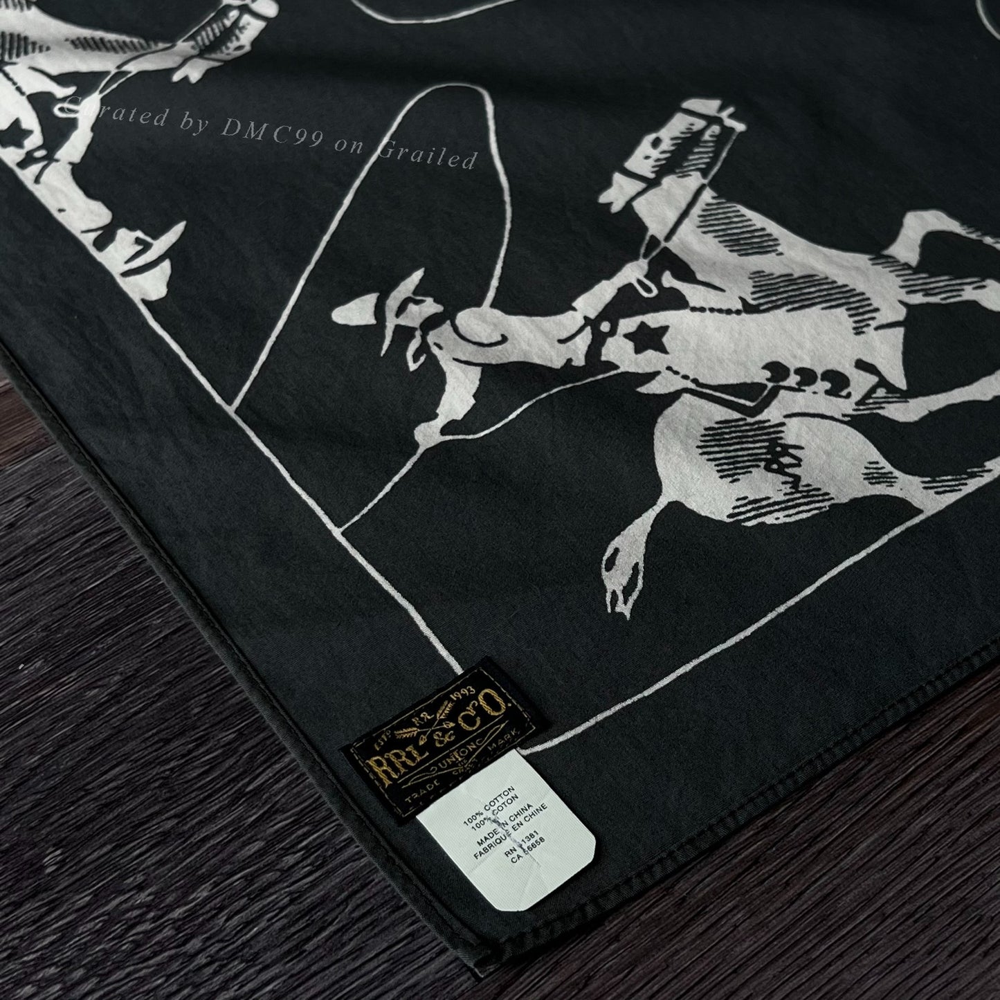 RRL Vintage Western Cowboy Bandana