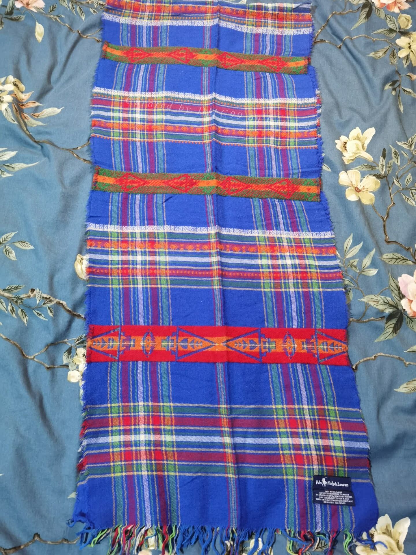 Ralph Lauren Navajo Pattern Scarf