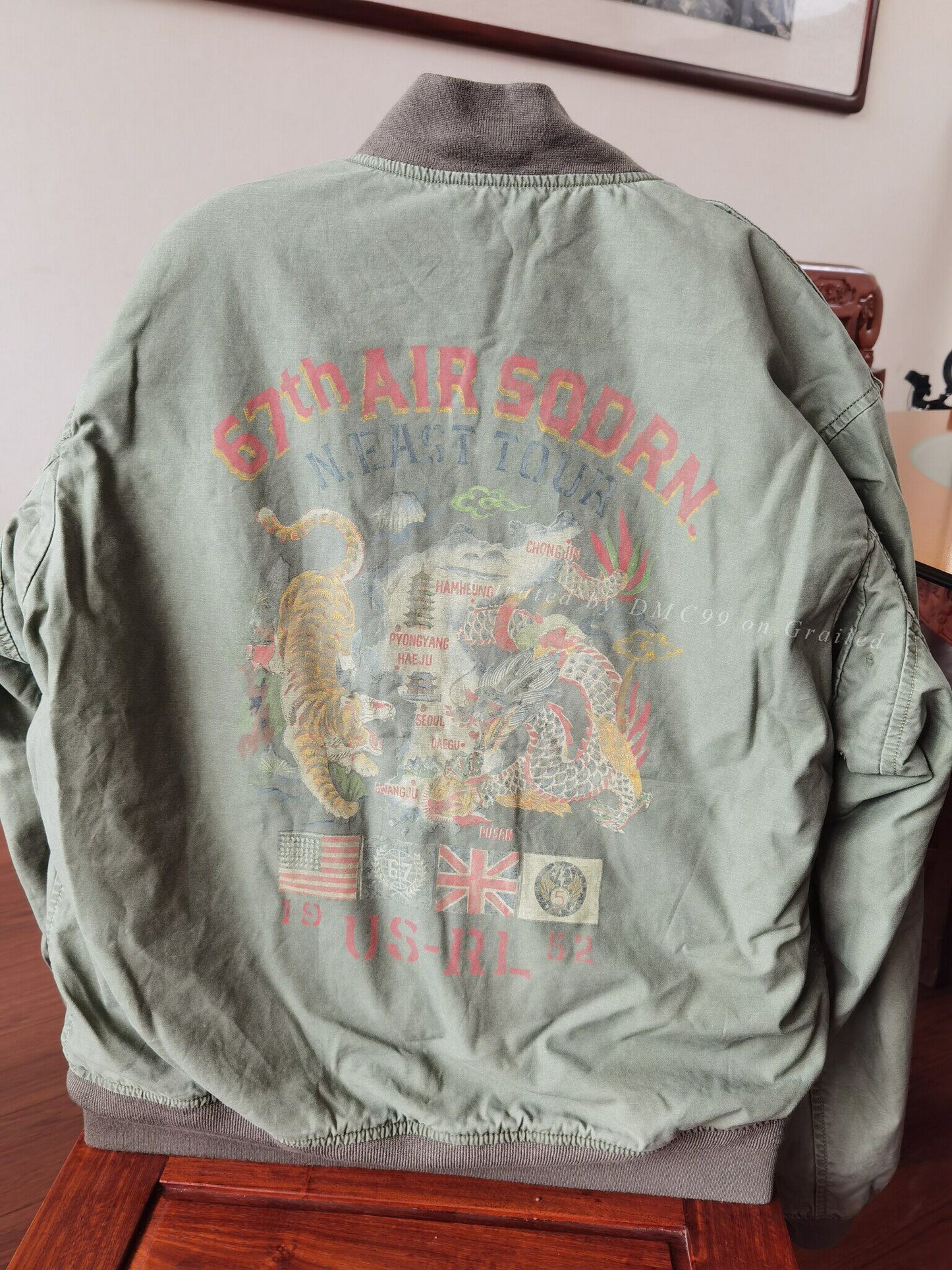 Ralph Lauren Vintage Dragon Flight Jacket