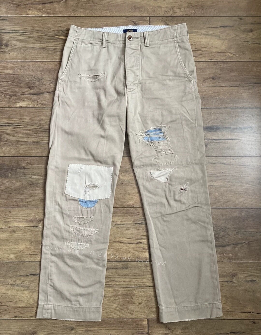 Ralph Lauren Distressed Work Pants