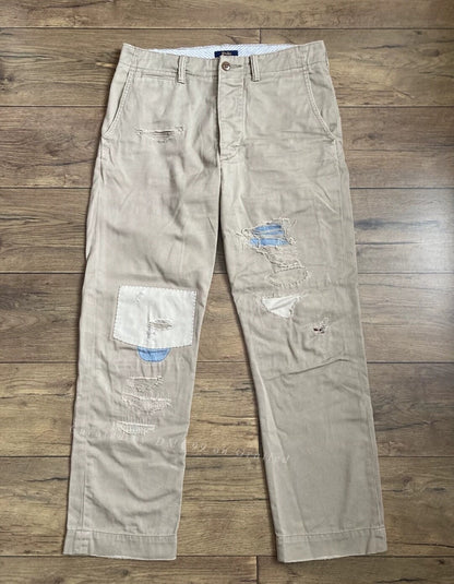 Ralph Lauren Distressed Work Pants
