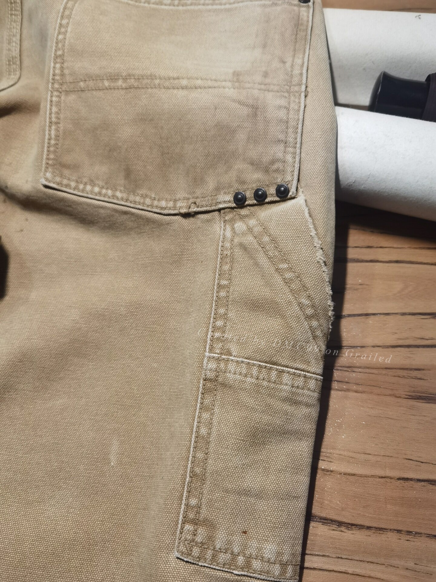 Ralph Lauren Distressed Utility Work Pants