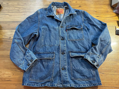 Vintage Levi's R Logo Denim Jacket