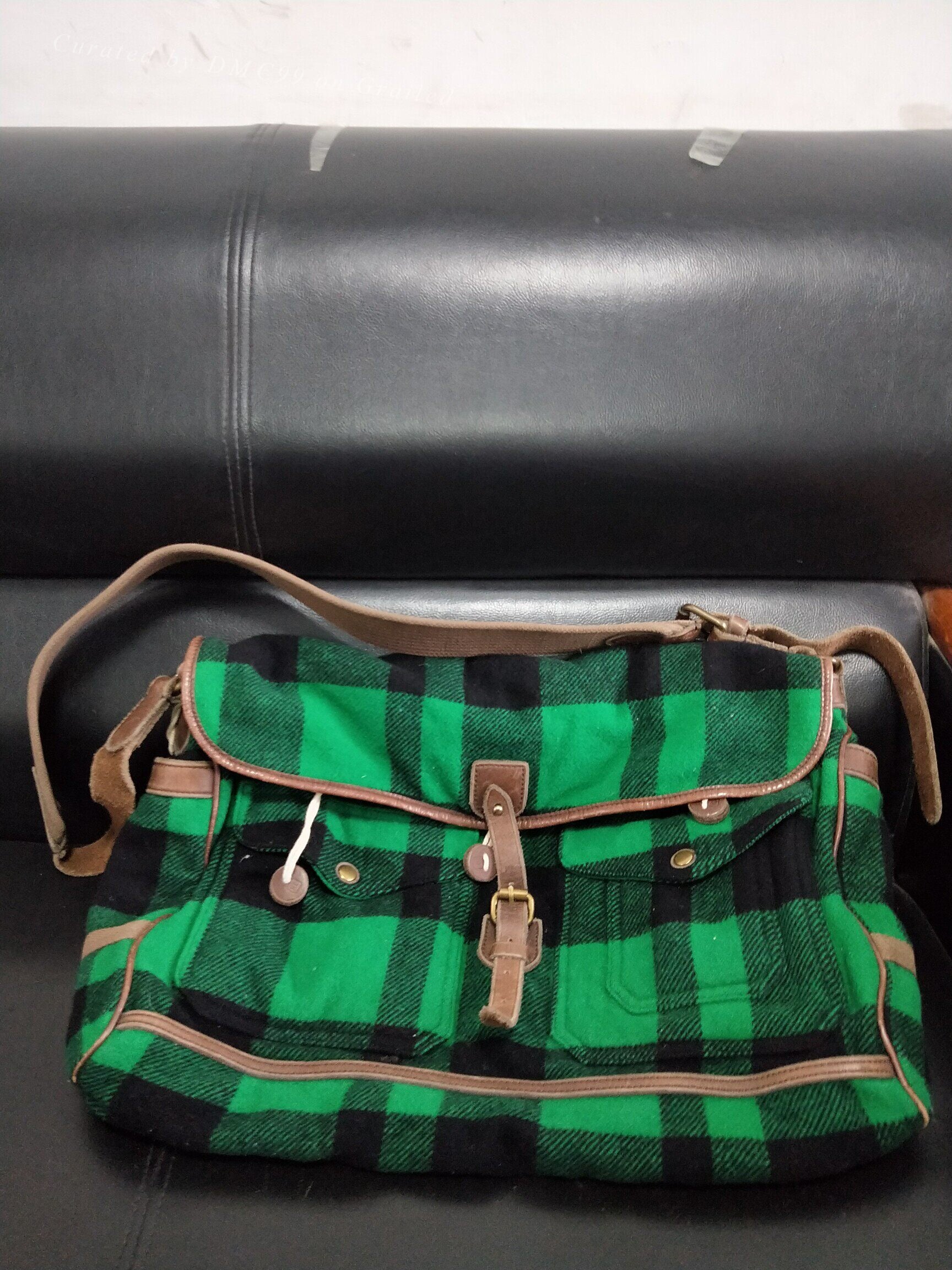 RRL Vintage Wool Crossbody Bag