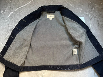 Ralph Lauren Heavyweight Raw Denim Shawl Collar Jacket