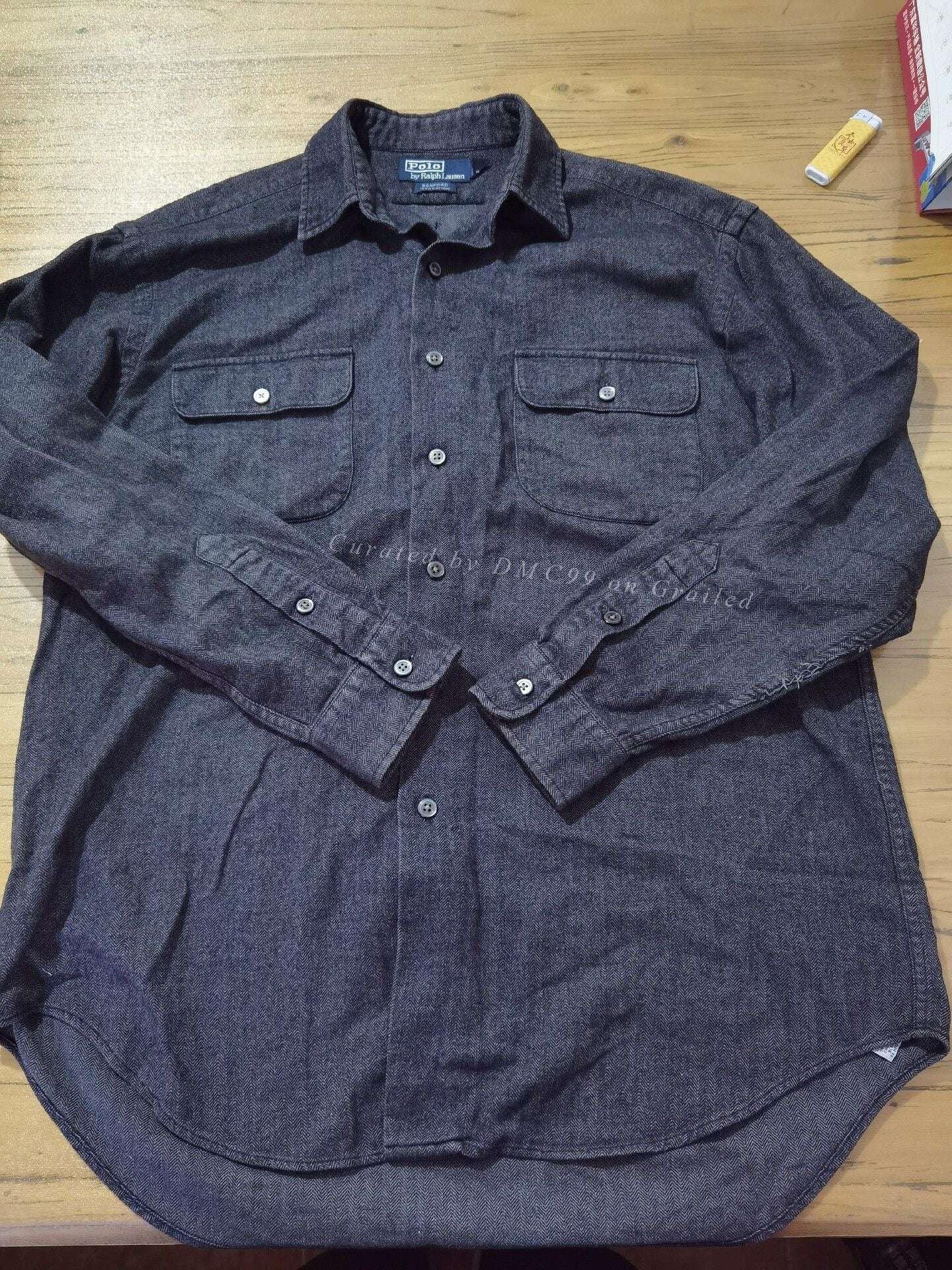 RRL Ralph Lauren Houndstooth Shirt Jacket