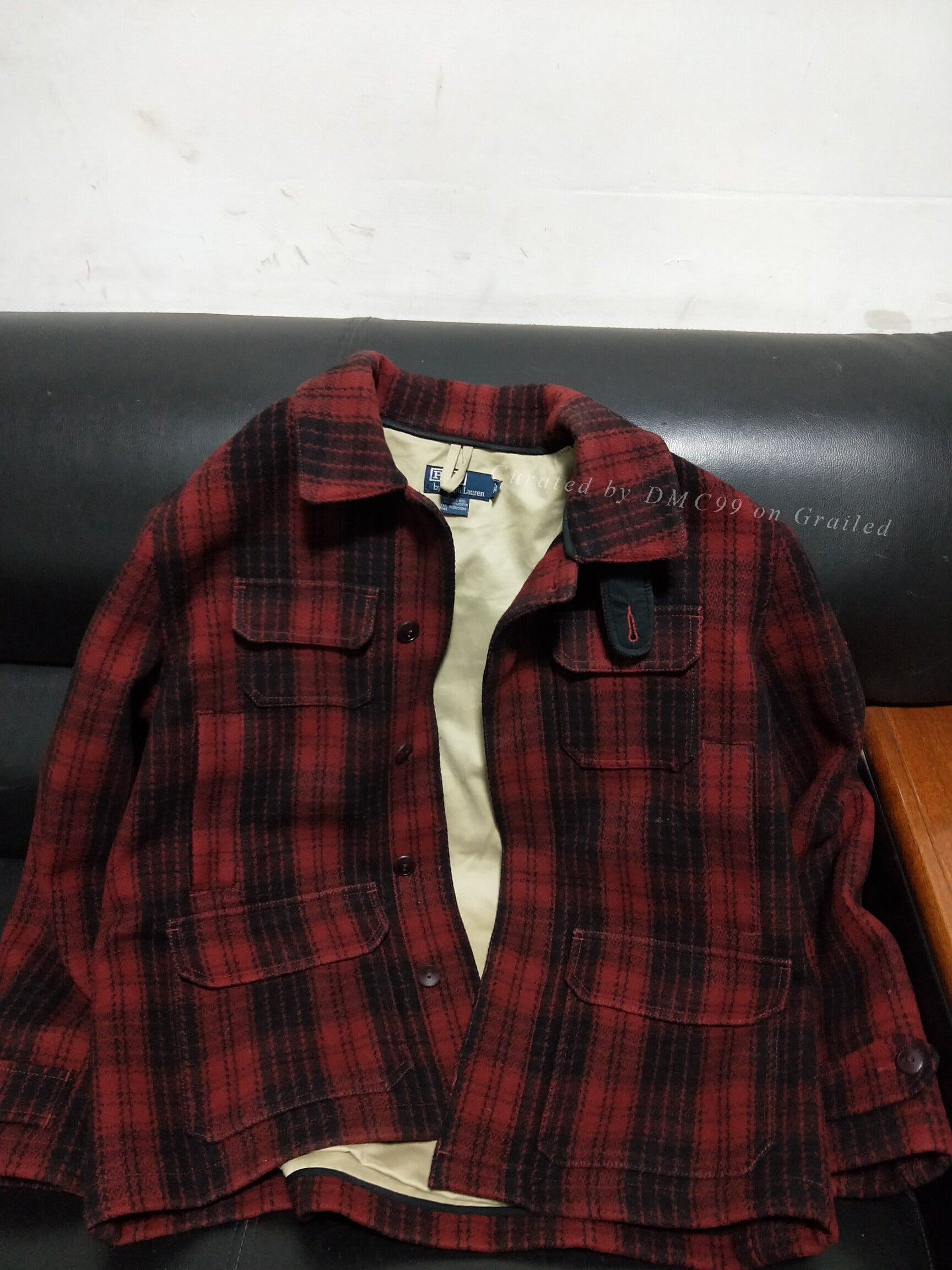 Ralph Lauren Wool Tweed Hunting Coat