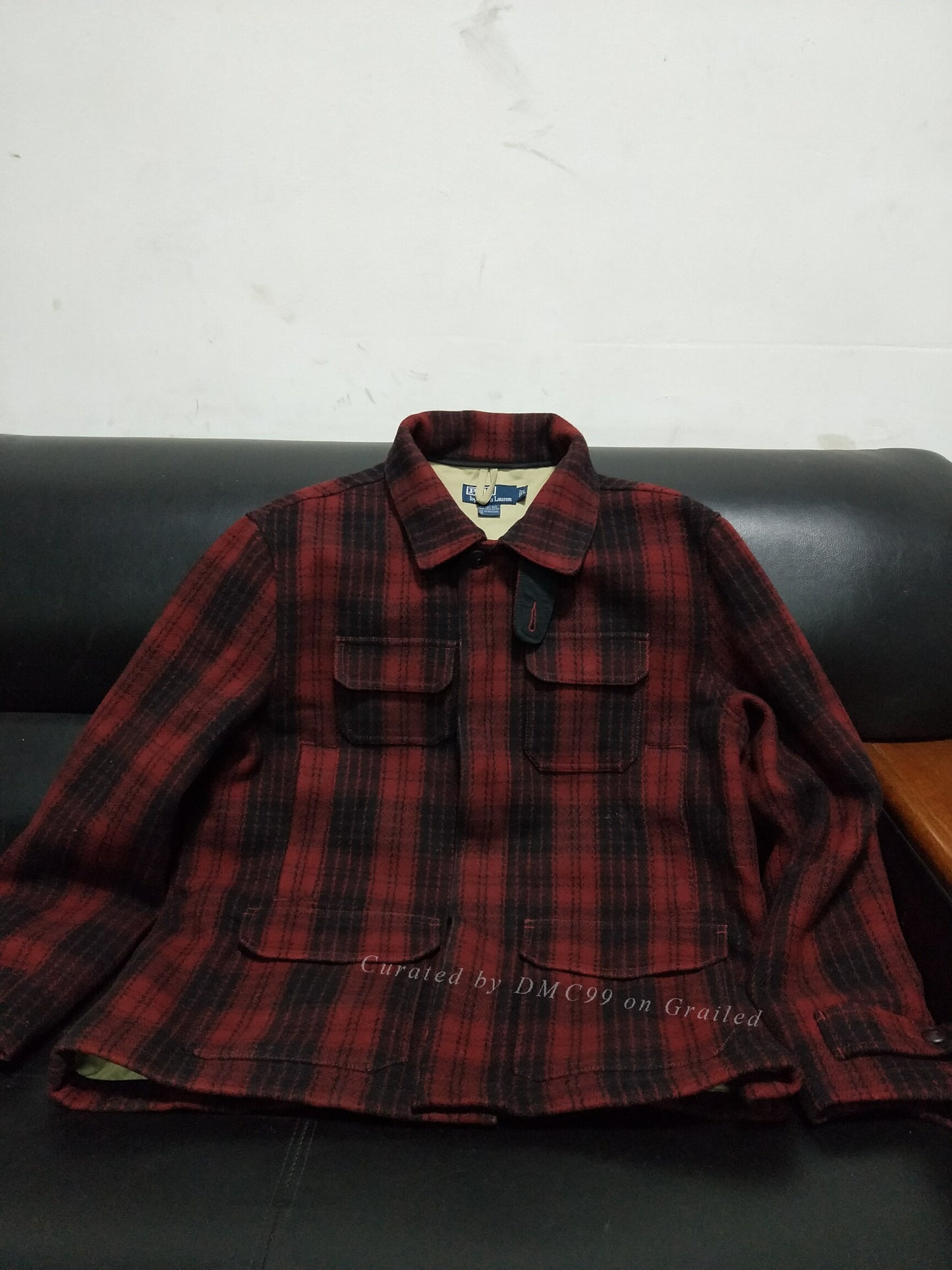 Ralph Lauren Wool Tweed Hunting Coat
