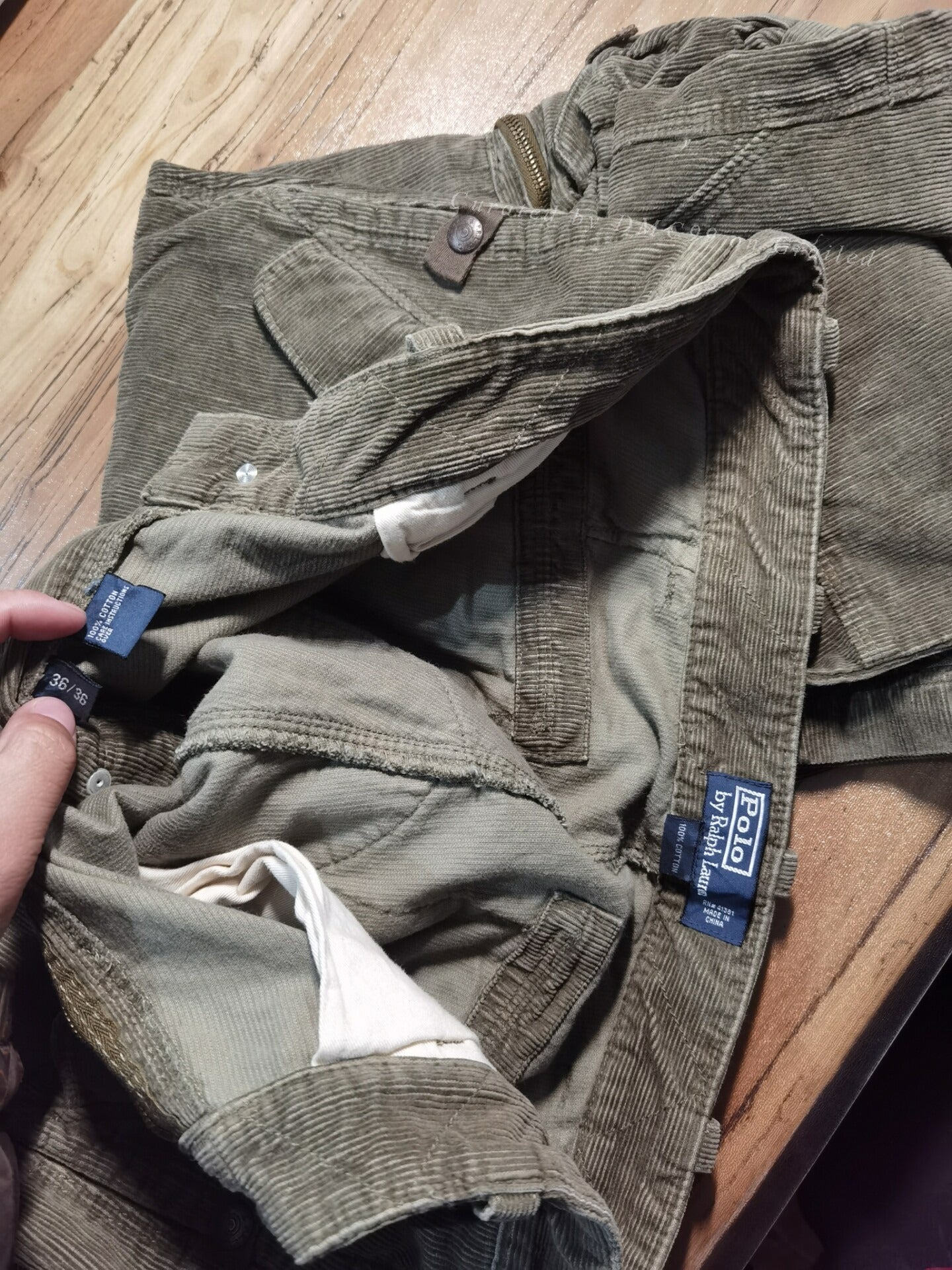RRL Corduroy Hunting Cargo Pants