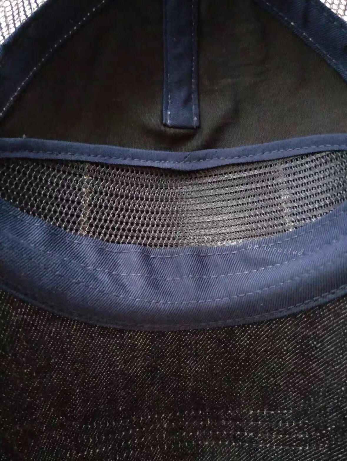 RRL Vintage Embroidered Trucker Hat