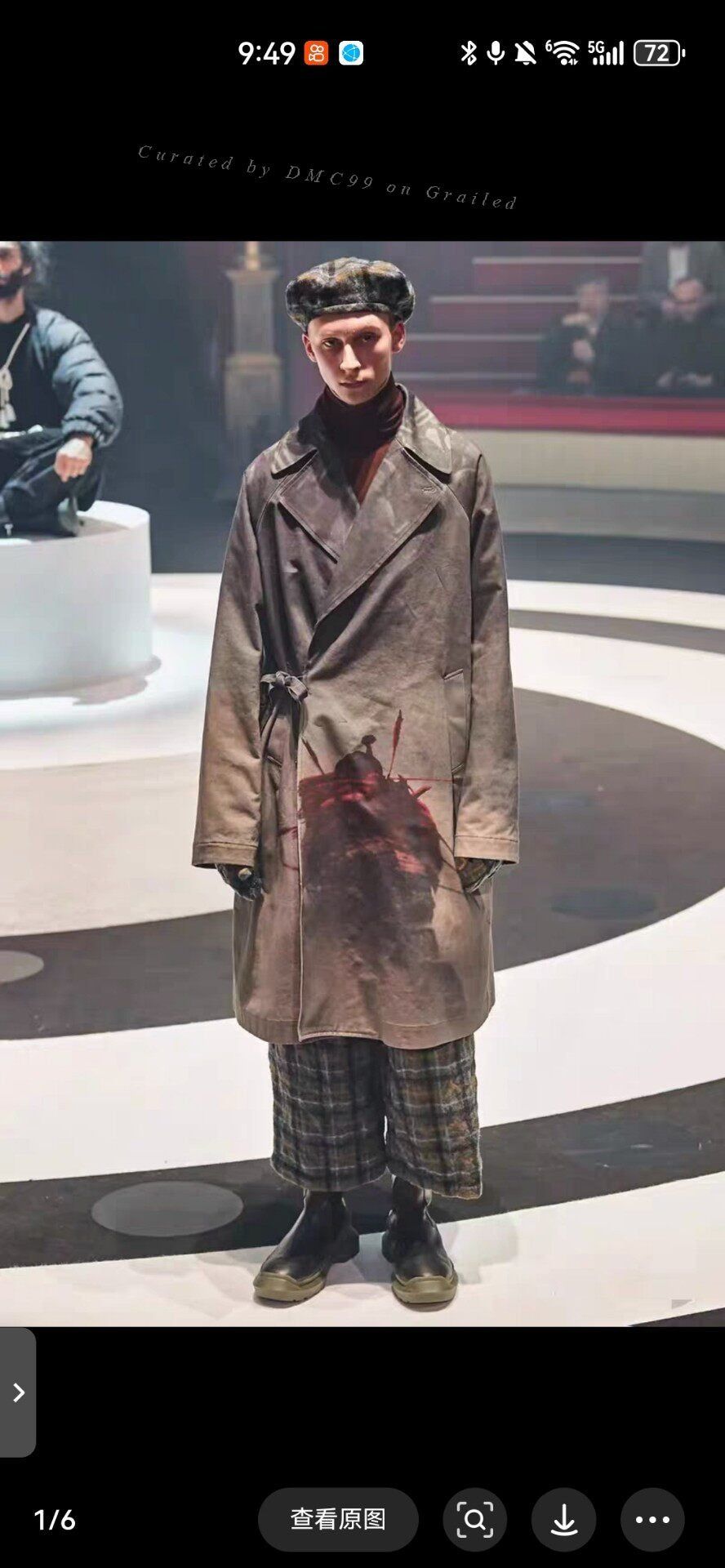 UNDERCOVER 20AW Spider Castle Coat