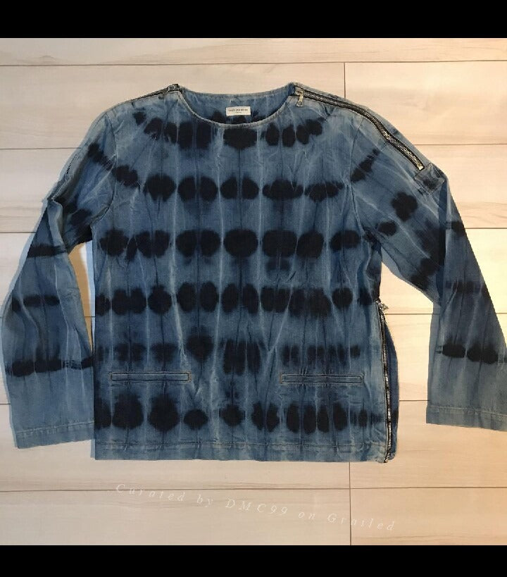 Dries Van Noten 14AW Denim Tie-Dye Jacket