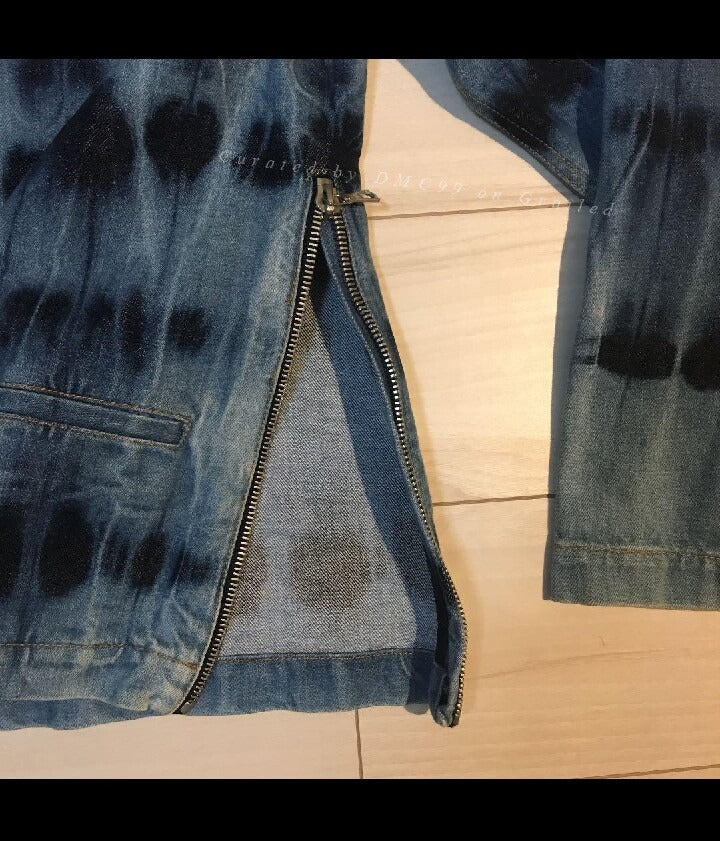 Dries Van Noten 14AW Denim Tie-Dye Jacket