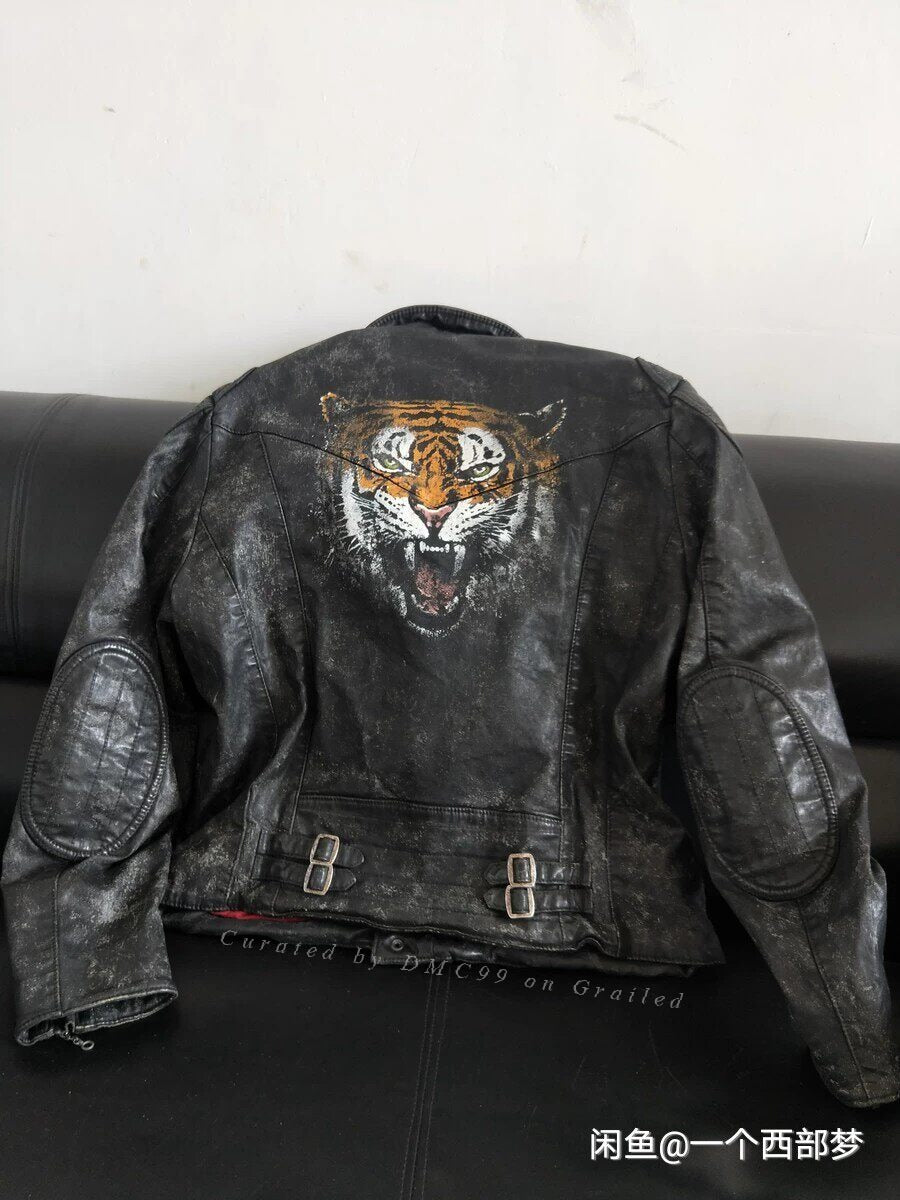 Ralph Lauren Oil Wax Tiger Head Jacket