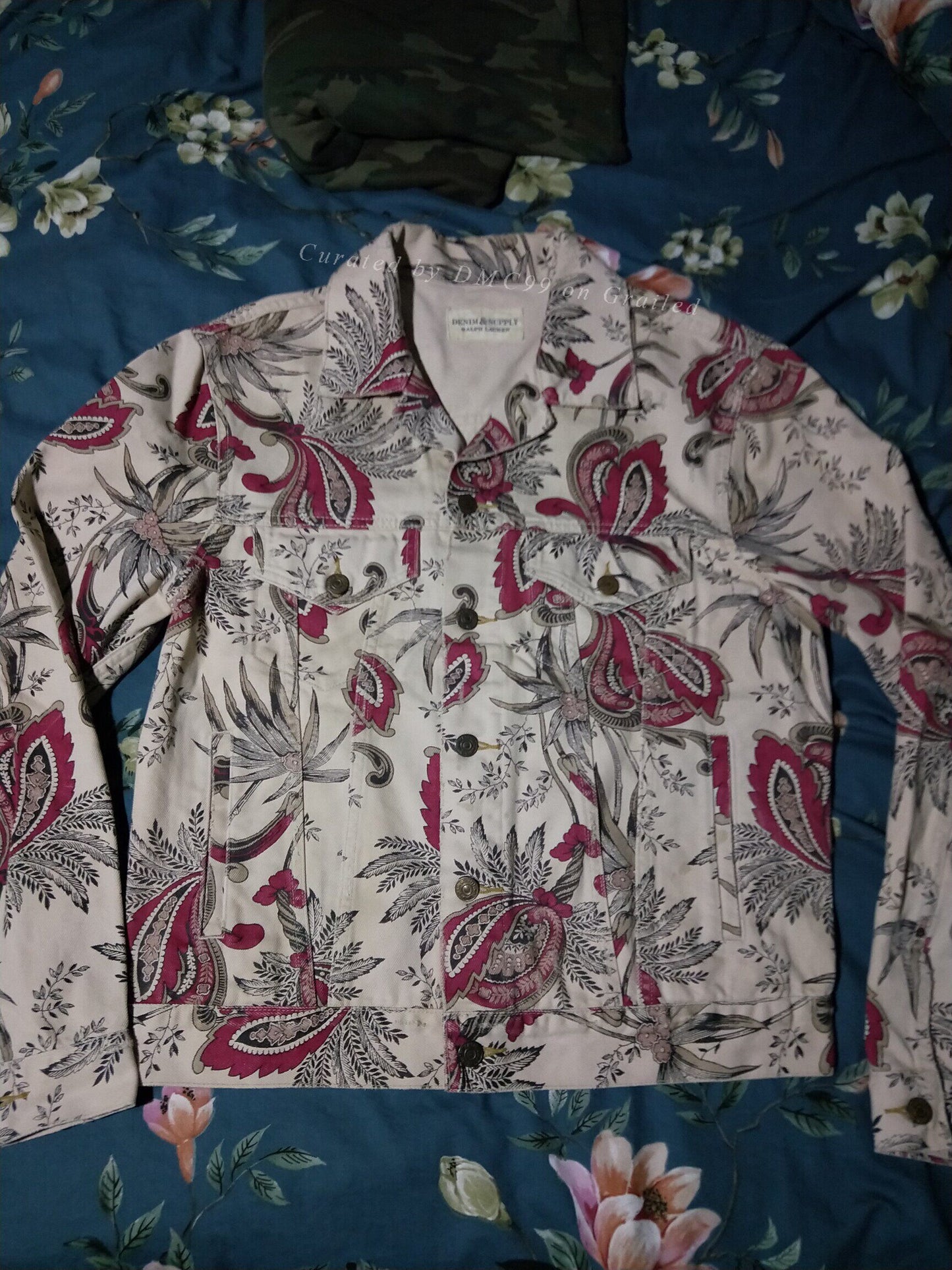 RRL Denim Supply Paisley Jacket