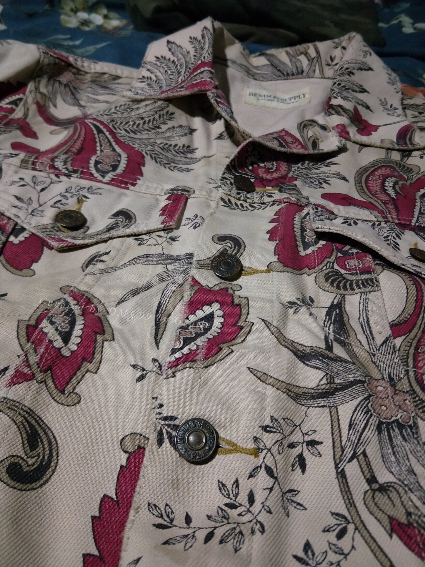 RRL Denim Supply Paisley Jacket