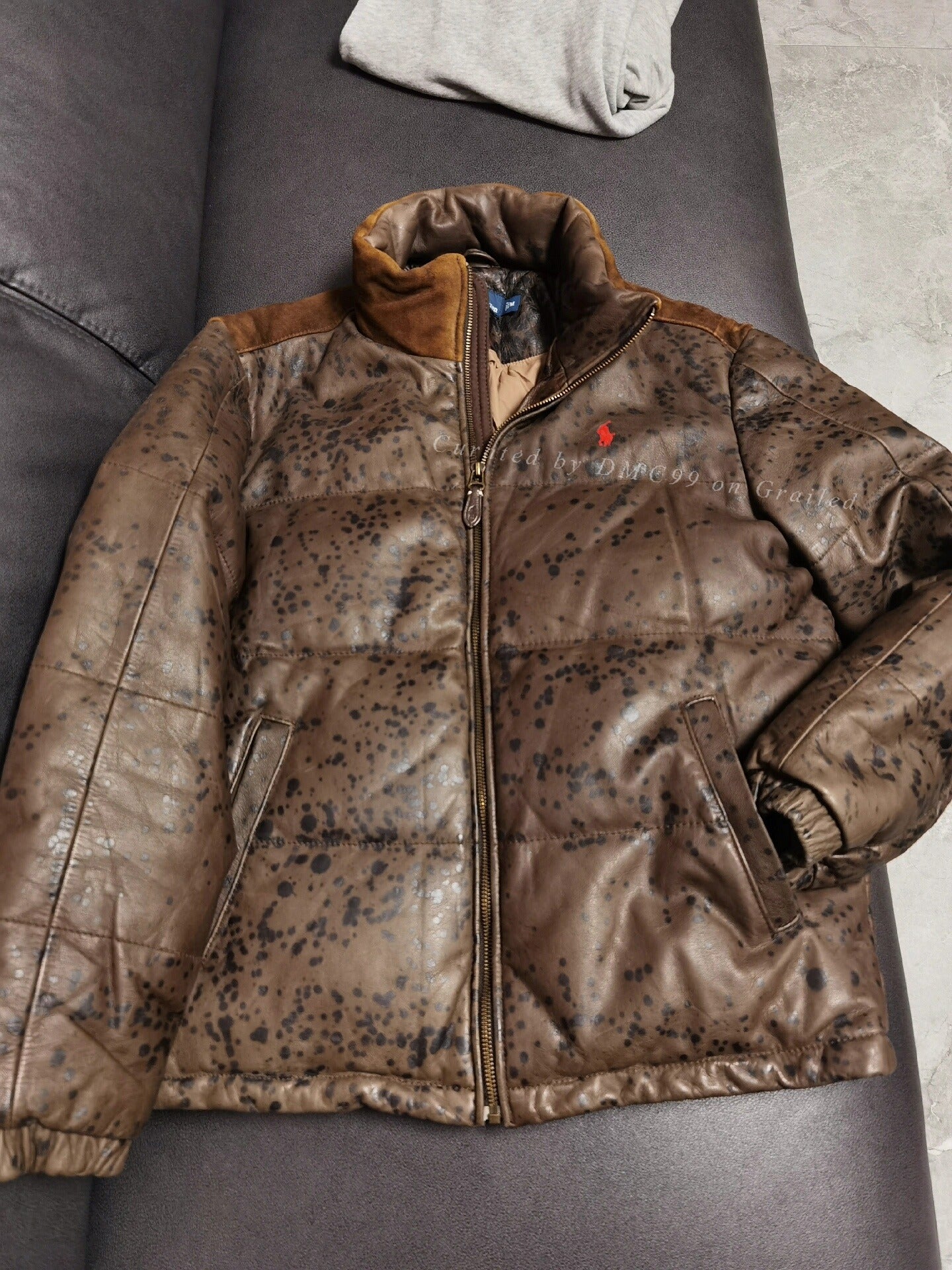 RRL Ralph Lauren Cowhide Down Jacket
