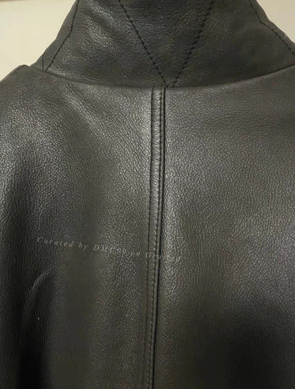 RRL N1 Leather Jacket Shearling Collar