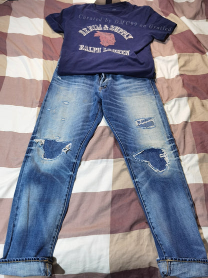 RRL Indian Chief Short Sleeve T-shirt