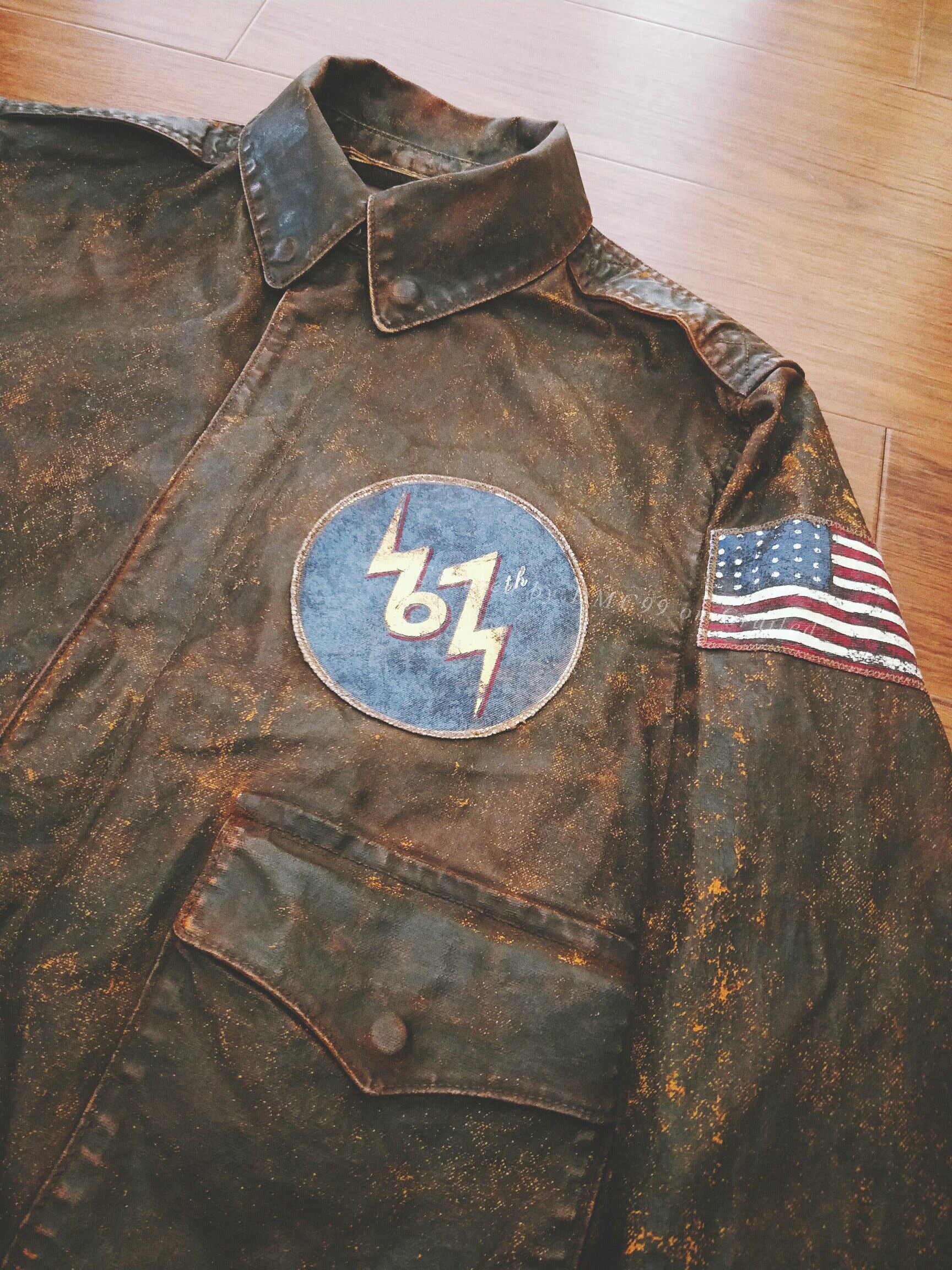 Ralph Lauren A2 Waxed Flight Jacket
