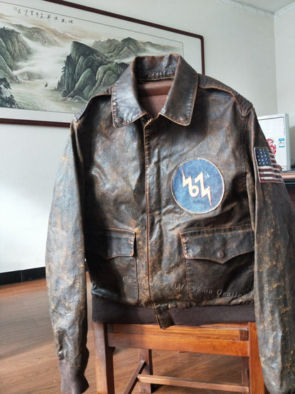 Ralph Lauren A2 Waxed Flight Jacket