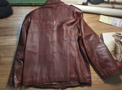 RRL Ralph Lauren Lambskin Motorcycle Jacket