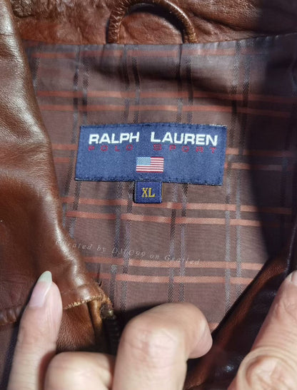 RRL Ralph Lauren Lambskin Motorcycle Jacket